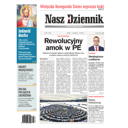 Nasz Dziennik z dnia 23.04.2024 wydanie PDF