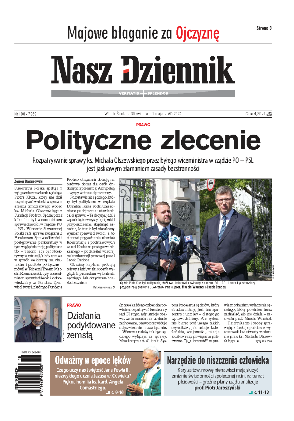 Nasz Dziennik z dnia 30.04.2024 wydanie PDF
