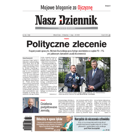 Nasz Dziennik z dnia 30.04.2024 wydanie PDF