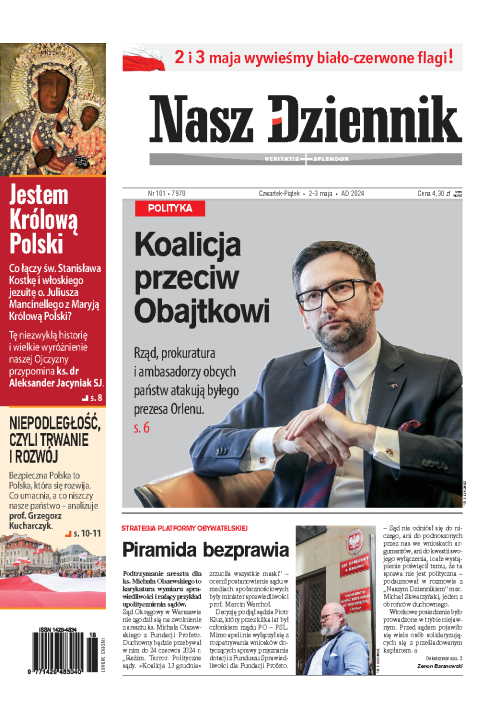 Nasz Dziennik z dnia 02.05.2024 wydanie PDF