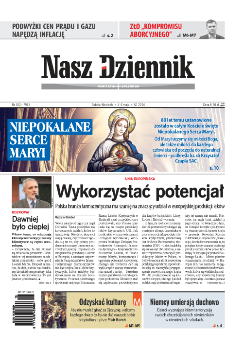 Nasz Dziennik z dnia 04.05.2024 wydanie PDF