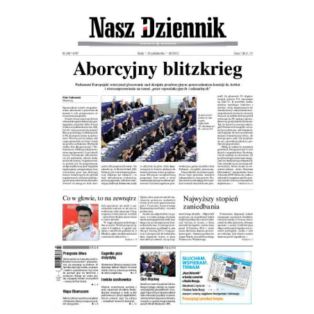 Nasz Dziennik z dnia 23.10.2013 wydanie PDF