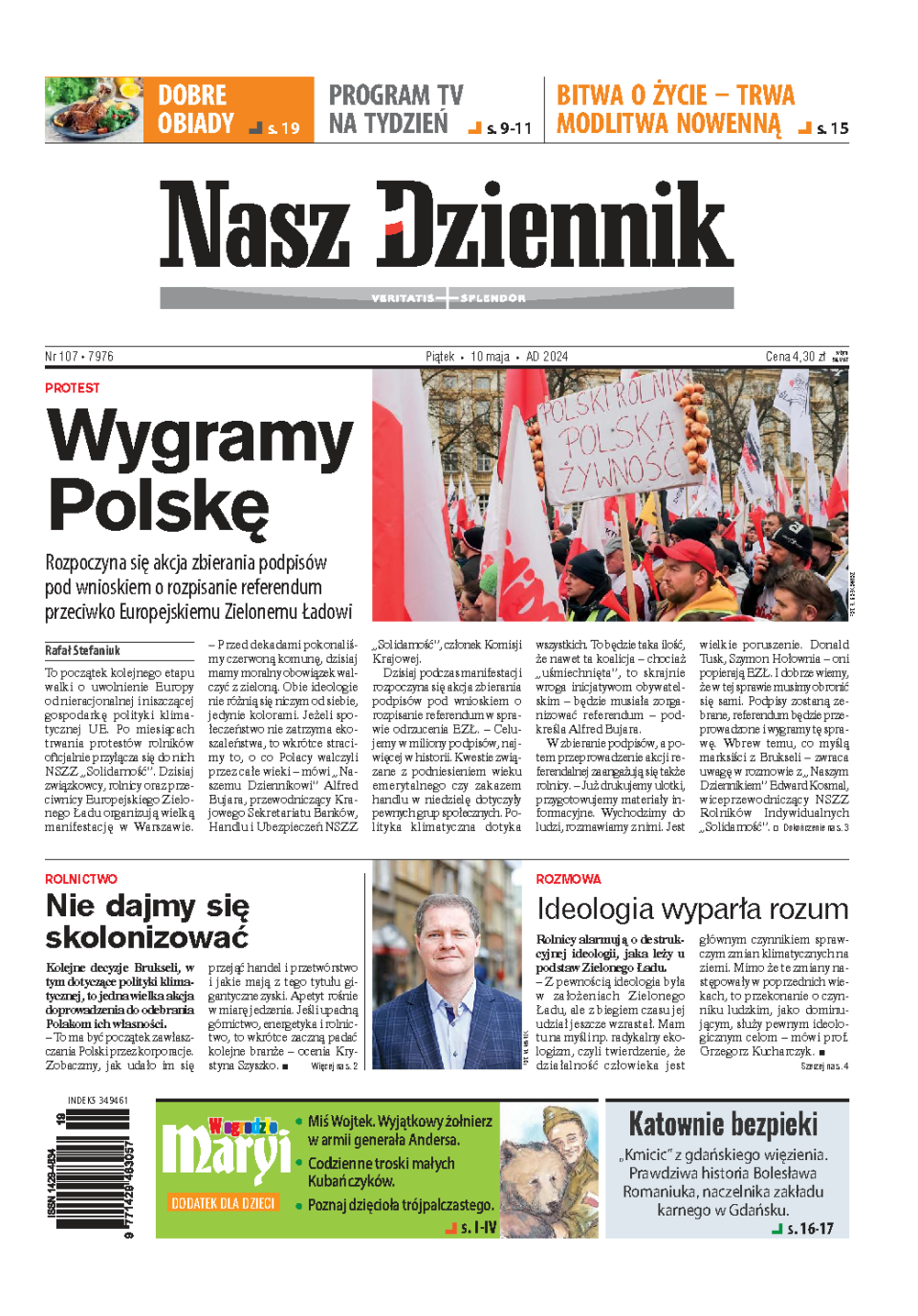 Nasz Dziennik z dnia 10.05.2024 wydanie PDF