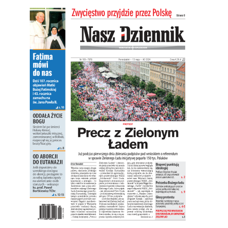 Nasz Dziennik z dnia 13.05.2024 wydanie PDF