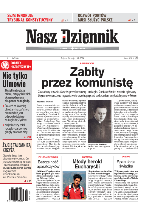 Nasz Dziennik z dnia 24.05.2024 wydanie PDF