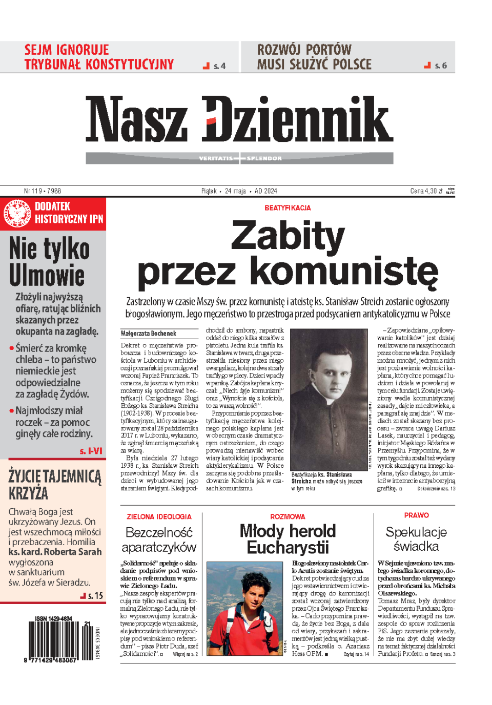 Nasz Dziennik z dnia 24.05.2024 wydanie PDF