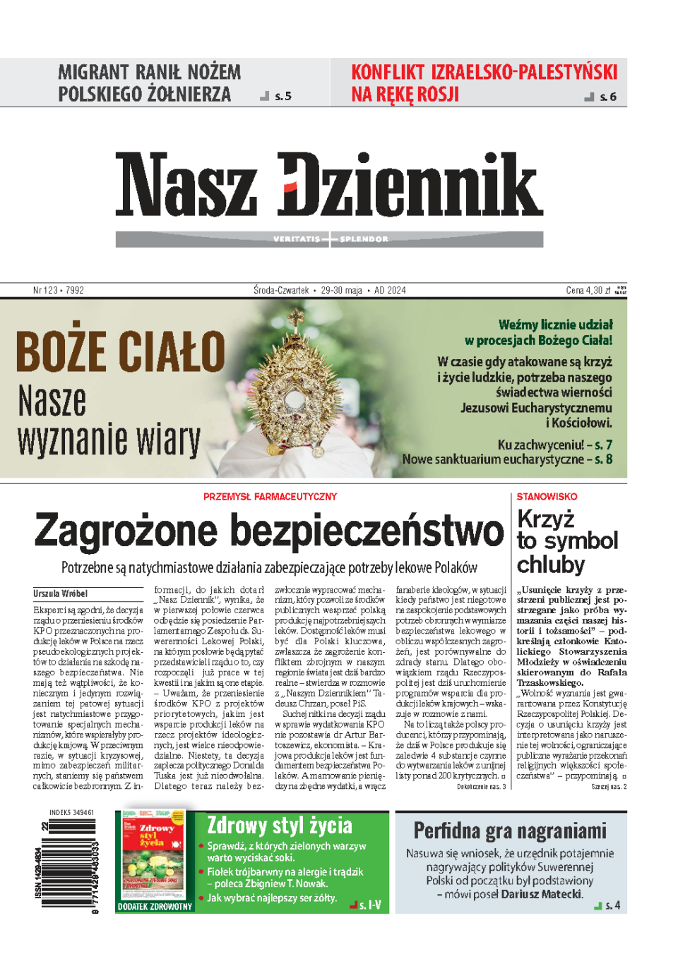 Nasz Dziennik z dnia 29.05.2024 wydanie PDF
