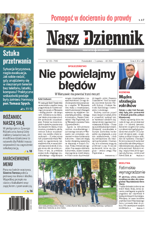 Nasz Dziennik z dnia 03.06.2024 wydanie PDF