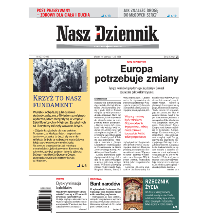 Nasz Dziennik z dnia 04.06.2024 wydanie PDF