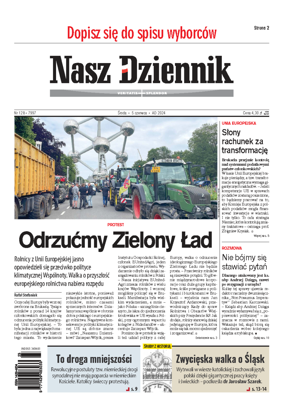 Nasz Dziennik z dnia 05.06.2024 wydanie PDF