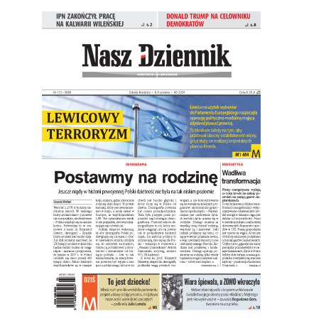 Nasz Dziennik z dnia 08.06.2024 wydanie PDF