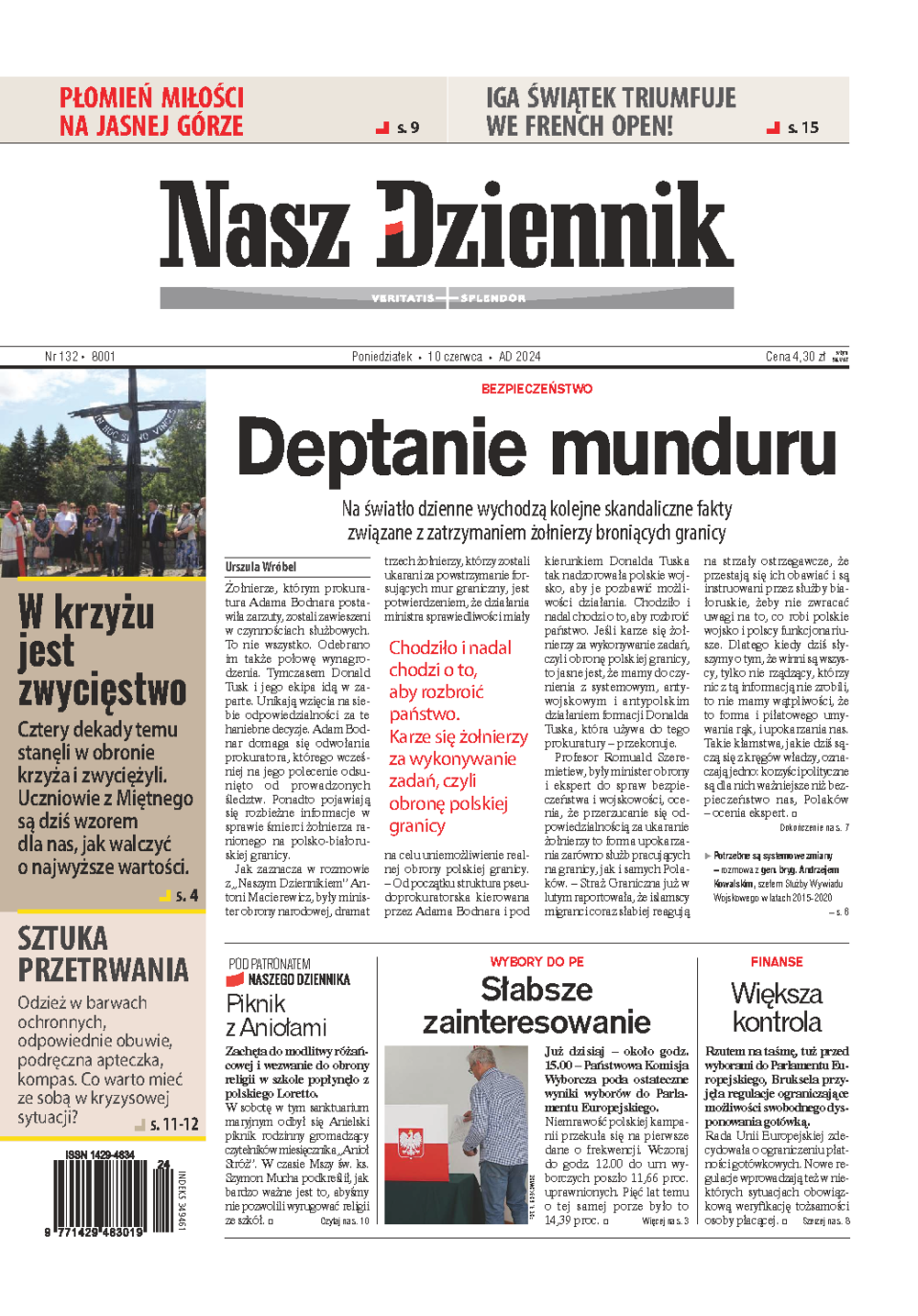Nasz Dziennik z dnia 10.06.2024 wydanie PDF