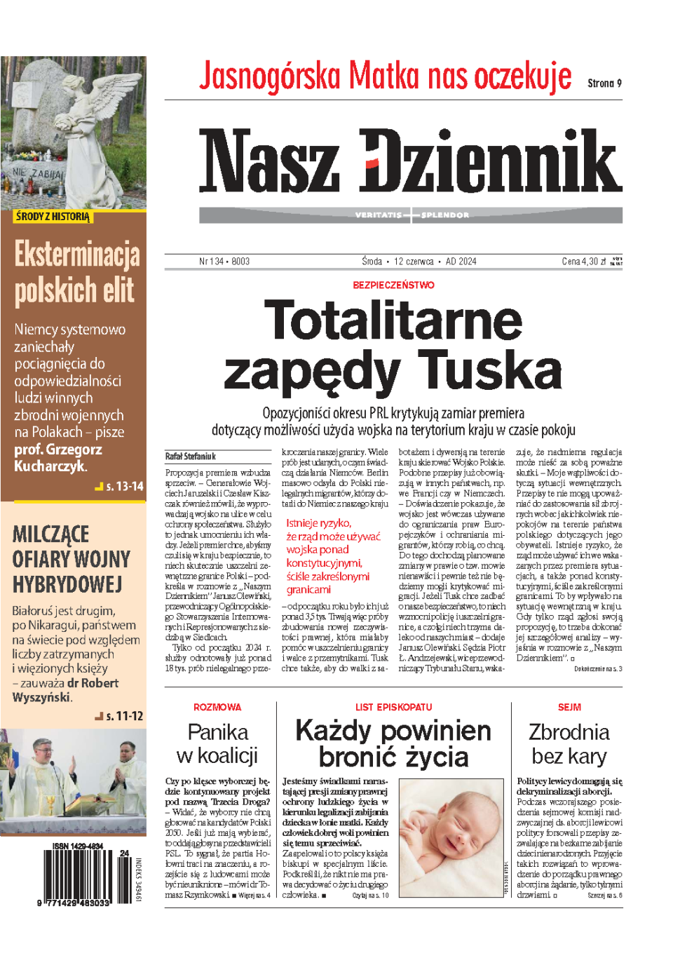 Nasz Dziennik z dnia 12.06.2024 wydanie PDF