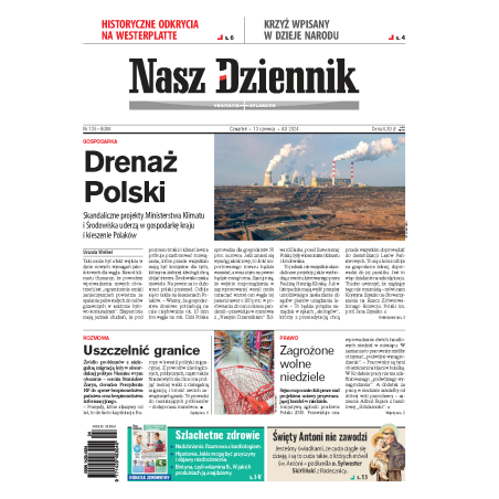 Nasz Dziennik z dnia 13.06.2024 wydanie PDF