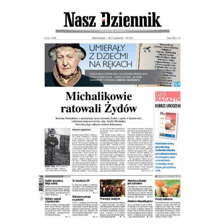 Nasz Dziennik z dnia 26.10.2013 wydanie PDF