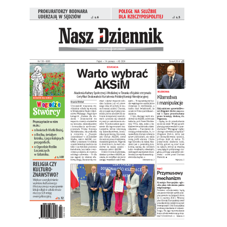 Nasz Dziennik z dnia 14.06.2024 wydanie PDF