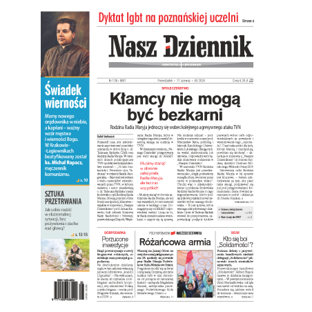 Nasz Dziennik z dnia 17.06.2024 wydanie PDF