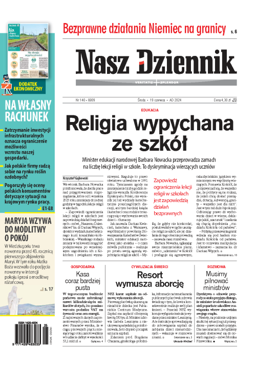 Nasz Dziennik z dnia 19.06.2024 wydanie PDF