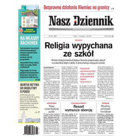 Nasz Dziennik z dnia 19.06.2024 wydanie PDF
