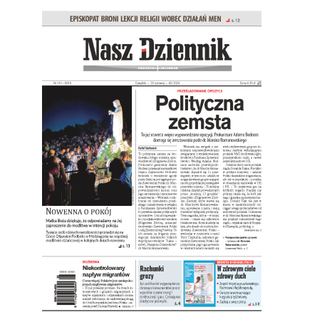Nasz Dziennik z dnia 20.06.2024 wydanie PDF