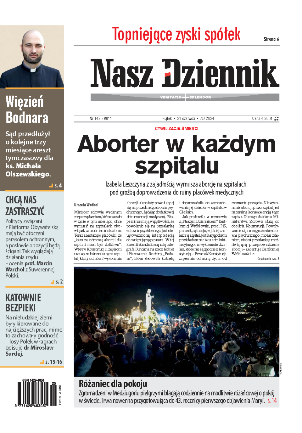Nasz Dziennik z dnia 21.06.2024 wydanie PDF
