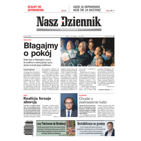 Nasz Dziennik z dnia 26.06.2024 wydanie PDF