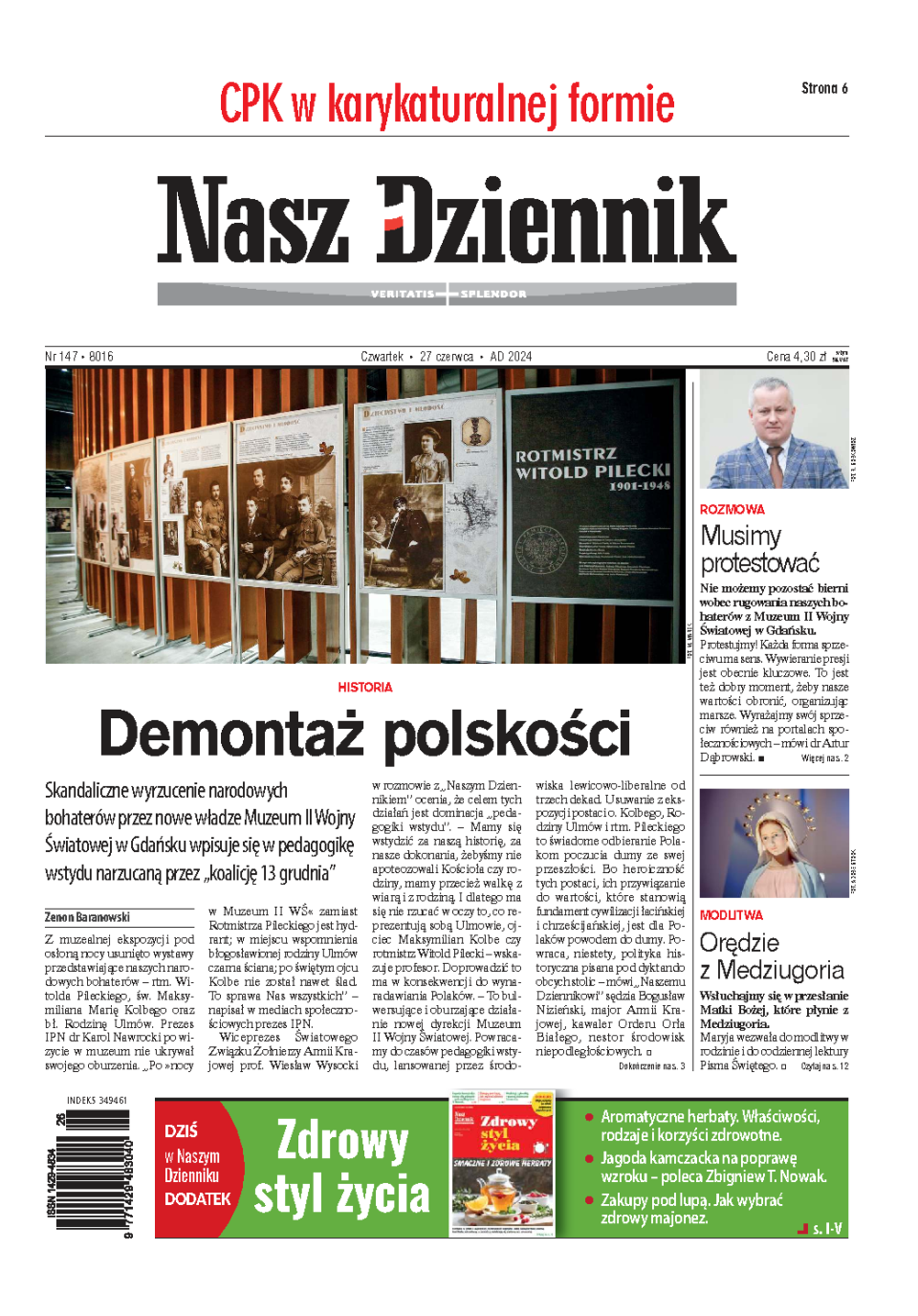 Nasz Dziennik z dnia 27.06.2024 wydanie PDF