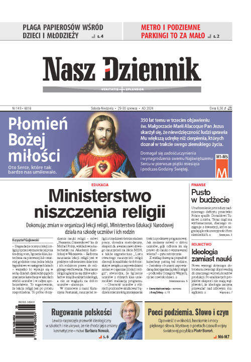 Nasz Dziennik z dnia 29.06.2024 wydanie PDF