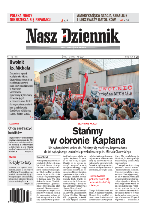Nasz Dziennik z dnia 03.07.2024 wydanie PDF