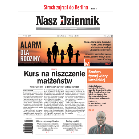 Nasz Dziennik z dnia 06.07.2024 wydanie PDF