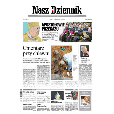 Nasz Dziennik z dnia 29.10.2013 wydanie PDF