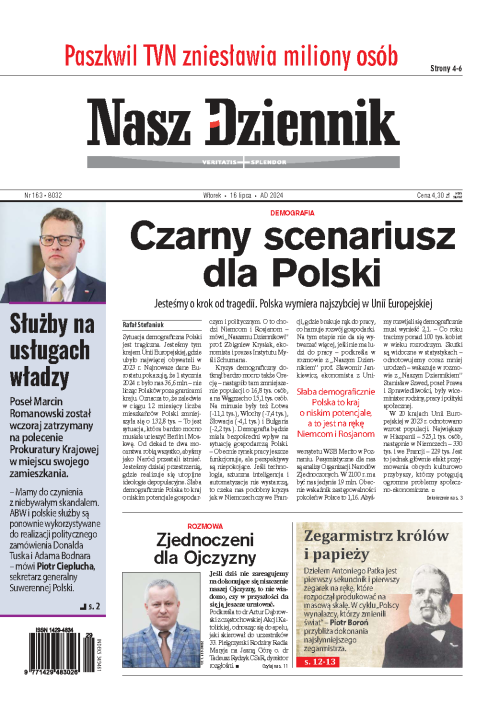 Nasz Dziennik z dnia 16.07.2024 wydanie PDF