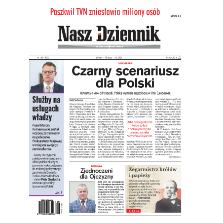 Nasz Dziennik z dnia 16.07.2024 wydanie PDF
