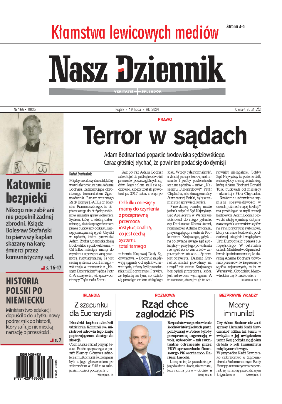 Nasz Dziennik z dnia 19.07.2024 wydanie PDF