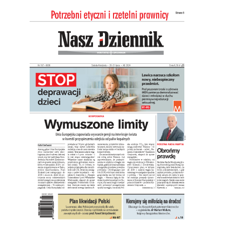 Nasz Dziennik z dnia 20.07.2024 wydanie PDF