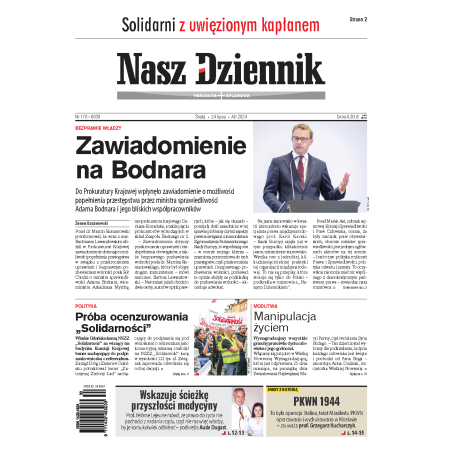 Nasz Dziennik z dnia 24.07.2024 wydanie PDF