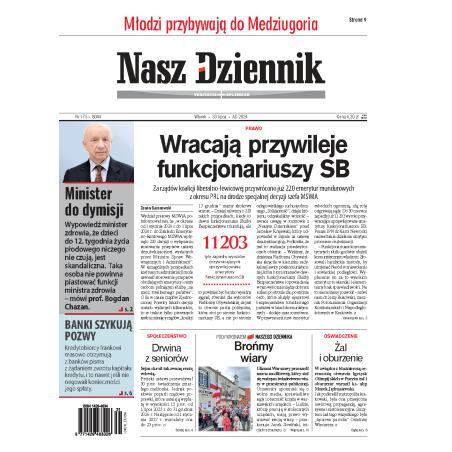 Nasz Dziennik z dnia 30.07.2024 wydanie PDF