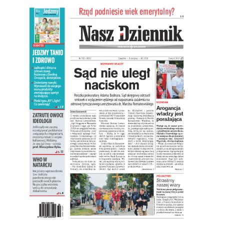 Nasz Dziennik z dnia 08.08.2024 wydanie PDF