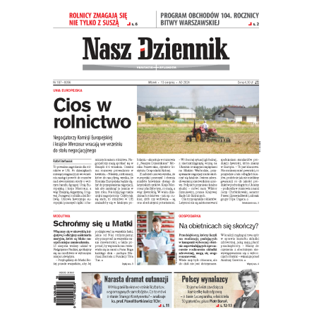 Nasz Dziennik z dnia 13.08.2024 wydanie PDF