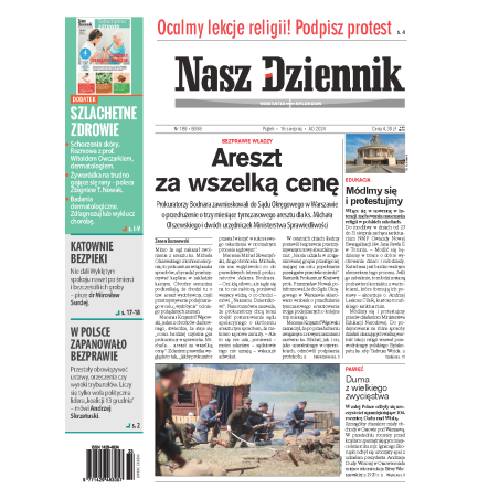 Nasz Dziennik z dnia 16.08.2024 wydanie PDF