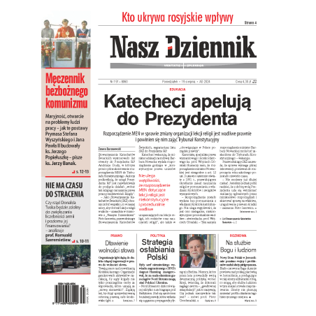 Nasz Dziennik z dnia 19.08.2024 wydanie PDF