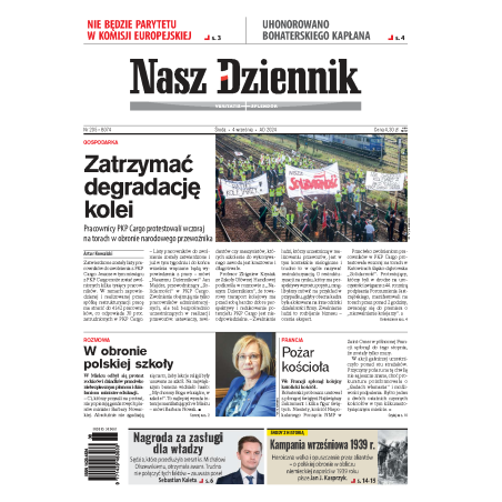 Nasz Dziennik z dnia 04.09.2024 wydanie PDF