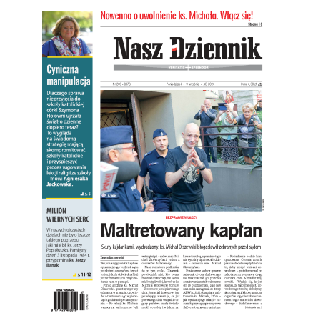 Nasz Dziennik z dnia 09.09.2024 wydanie PDF