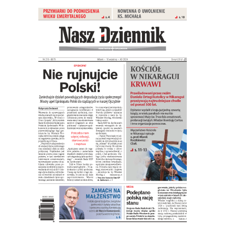 Nasz Dziennik z dnia 10.09.2024 wydanie PDF