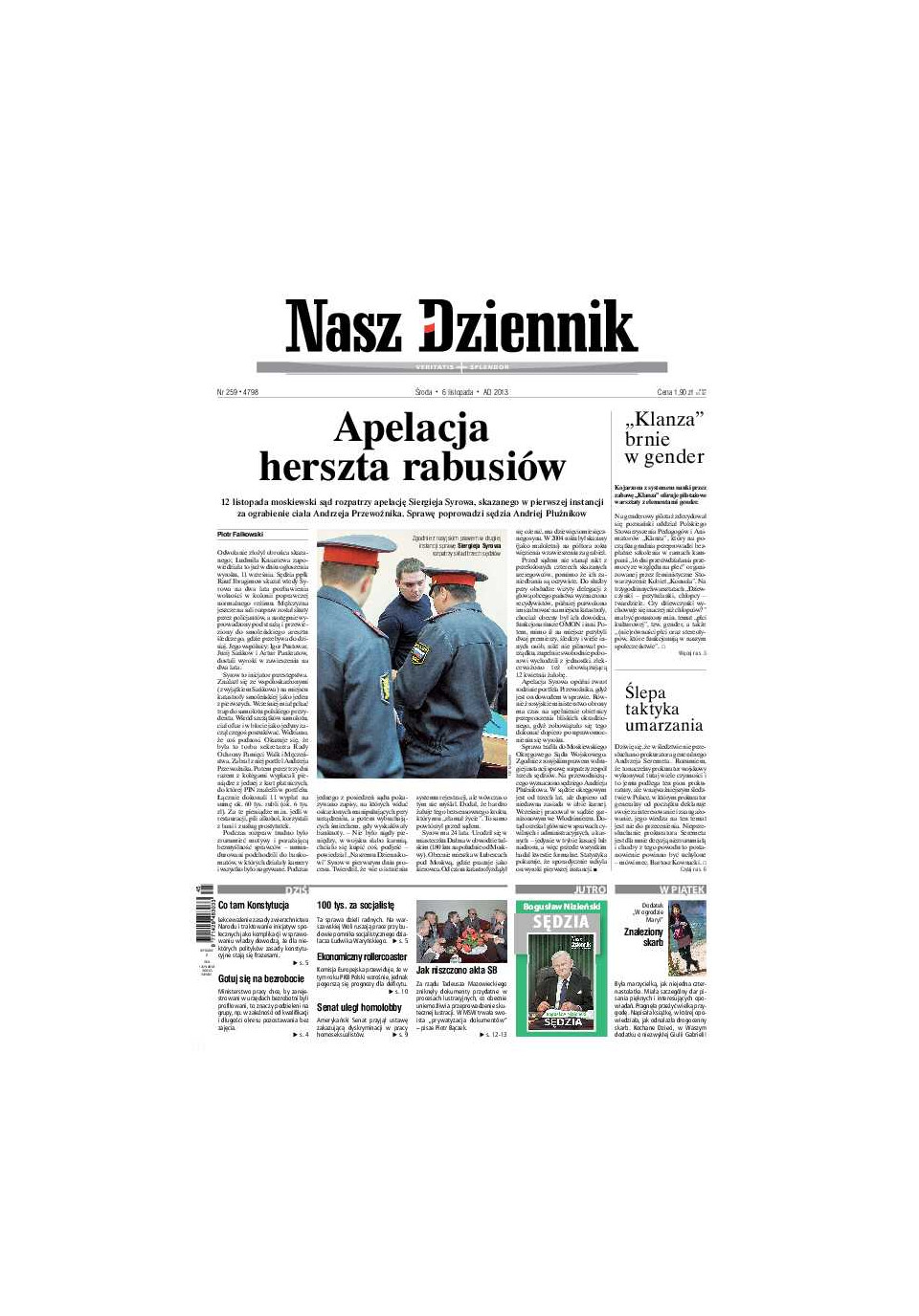 Nasz Dziennik z dnia 06.11.2013 wydanie PDF