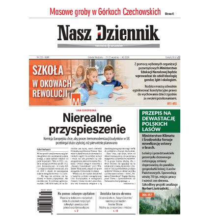 Nasz Dziennik z dnia 21.09.2024 wydanie PDF