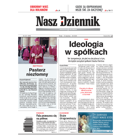 Nasz Dziennik z dnia 25.09.2024 wydanie PDF