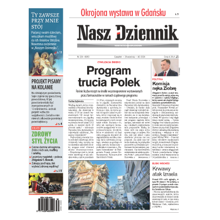 Nasz Dziennik z dnia 26.09.2024 wydanie PDF