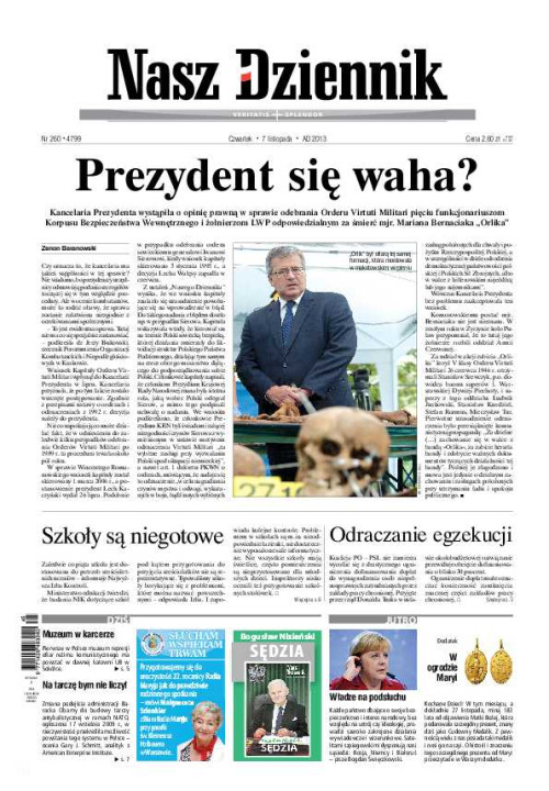 Nasz Dziennik z dnia 07.11.2013 wydanie PDF