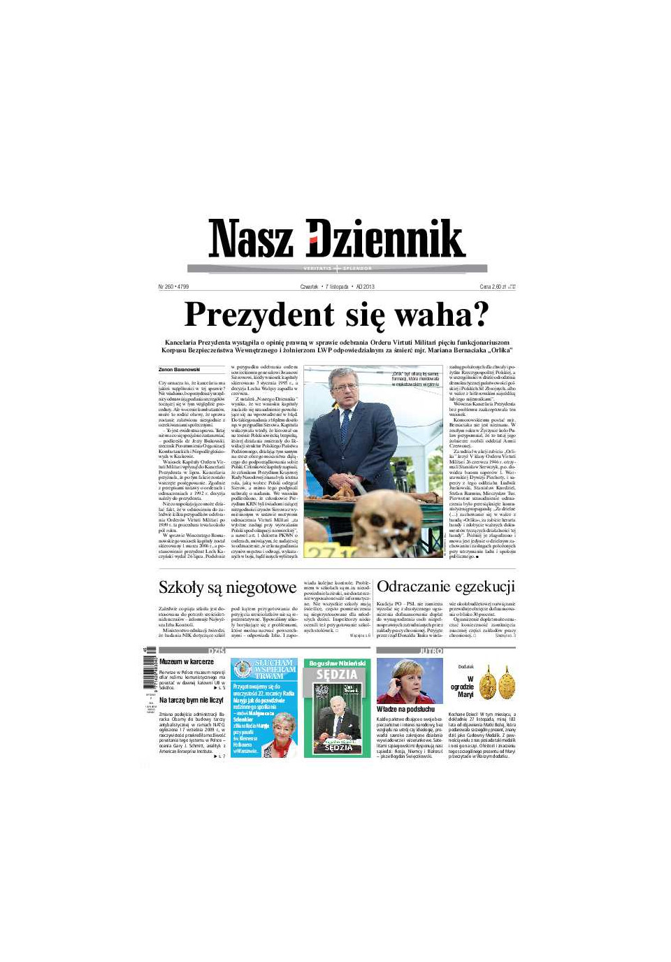 Nasz Dziennik z dnia 07.11.2013 wydanie PDF
